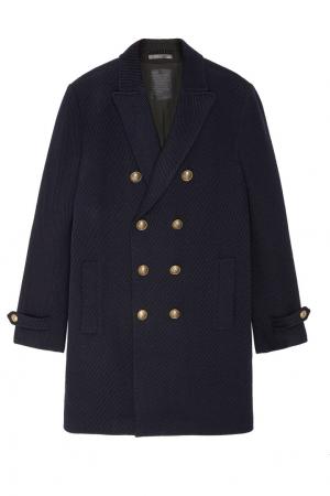 Двубортное пальто Torden Drykorn. Цвет: синий