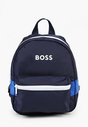 Рюкзак Boss. Цвет: синий