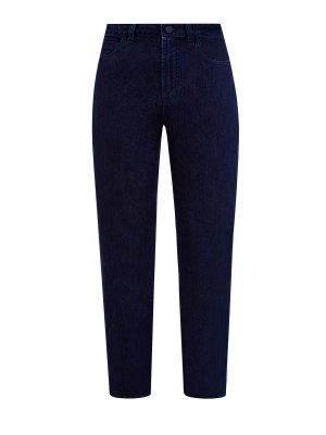 Прямые джинсы Iride из окрашенного вручную денима SCISSOR SCRIPTOR. Цвет: синий