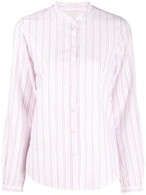 Рубашка Syrma в полоску Massimo Alba. Цвет: розовый