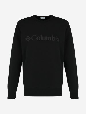 Свитшот мужской M Logo Fleece Crew, Черный Columbia. Цвет: черный