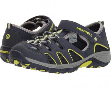 Сандалии Hydro H2O Hiker Sandals, цвет Navy/Lime Merrell