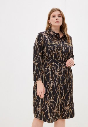 Платье Lady Sharm Classic 202-1429-1-56#/0609. Цвет: черный