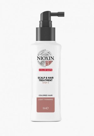 Маска для волос Nioxin No.3 Scalp & Hair Treatment Step 3, 100 мл. Цвет: прозрачный