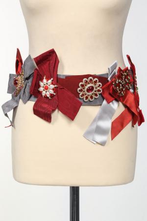 Пояс Dolce&Gabbana. Цвет: красный