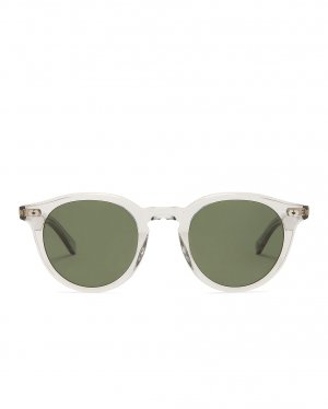 Солнцезащитные очки Clune X, цвет Light Grey & Pure Green Garrett Leight