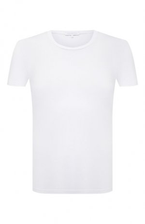 Хлопковая футболка Ermenegildo Zegna. Цвет: белый