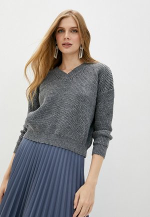 Пуловер Liana. Цвет: серый