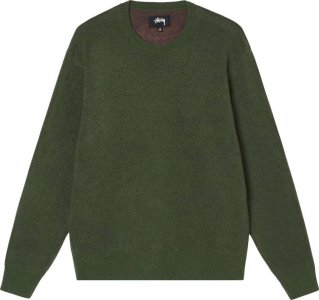 Свитер Paisley Sweater 'Green', зеленый Stussy