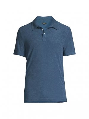Рубашка-поло из эластичной махровой ткани Rhen , синий Rails