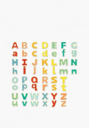 Набор игровой Hape Деревянные магнитные буквы Учим английский с. Цвет: разноцветный