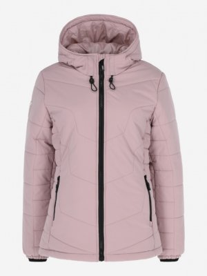 Куртка утепленная женская , Розовый KV+. Цвет: розовый