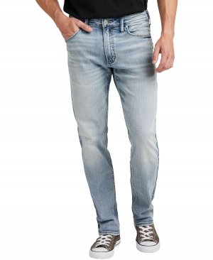 Мужские эластичные джинсы eddie свободного кроя с зауженными штанинами Silver Jeans Co.