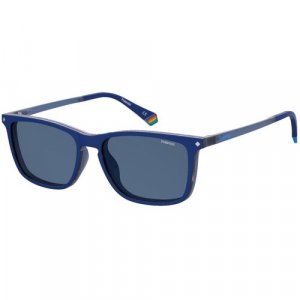 Солнцезащитные очки Polaroid, синий POLAROID. Цвет: синий