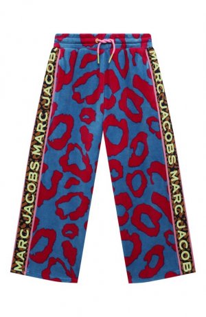 Велюровые брюки MARC JACOBS (THE). Цвет: разноцветный