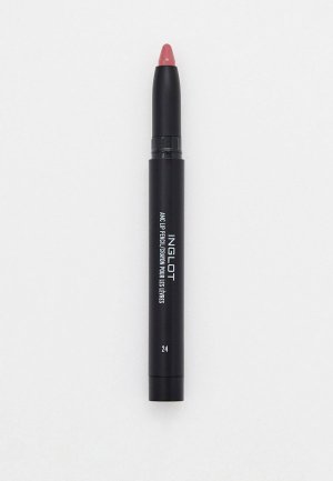 Помада-карандаш Inglot с точилкой AMC LIP PENCIL MATTE WITH SHARPENER 24, 1,8 г. Цвет: розовый