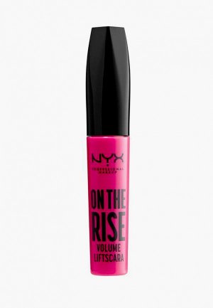 Тушь для ресниц Nyx Professional Makeup мгновенного объема, ON THE RISE VOLUME LIFTSCARA, тревел-формат, Мини, Оттенок 01, BLACK, 5 мл. Цвет: черный