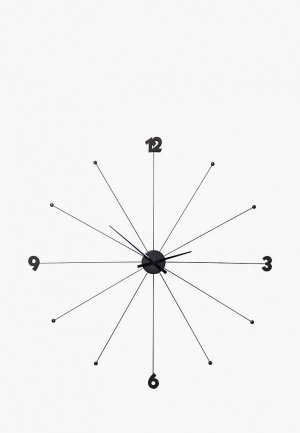 Часы настенные KARE Design Like Umbrella, А-ля зонт 100*100*6. Цвет: черный
