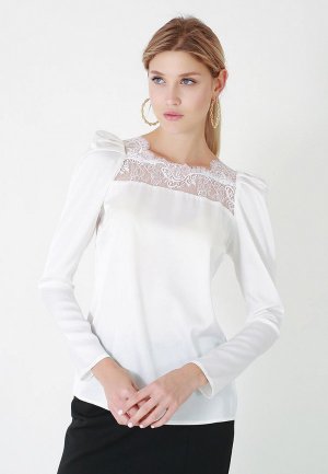 Блуза Lussotico. Цвет: белый