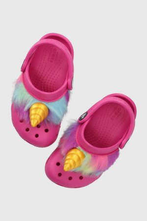 Детские тапочки I AM UNICORN , розовый Crocs