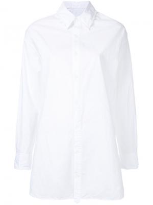 Удлиненная рубашка Astraet. Цвет: белый