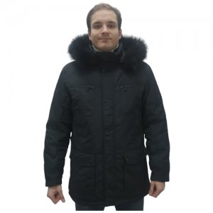 Куртка мужская зимняя , размер 48 City Classic. Цвет: черный