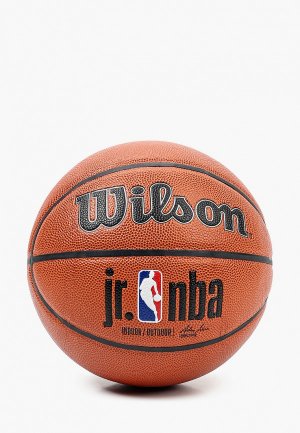 Мяч баскетбольный Wilson BS JR NBA AUTH INDOOR OUTDOOR BSKT SZ6. Цвет: коричневый