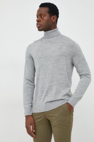 Шерстяной свитер Gap, серый GAP