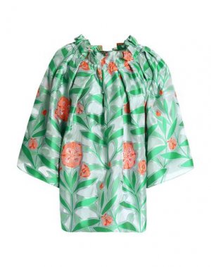 Блузка REEM ACRA. Цвет: зеленый