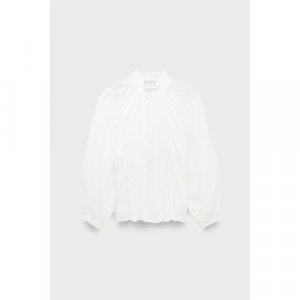 Блуза , размер 44, белый Forte. Цвет: белый