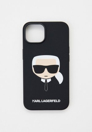 Чехол для iPhone Karl Lagerfeld 14 с MagSafe. Цвет: черный