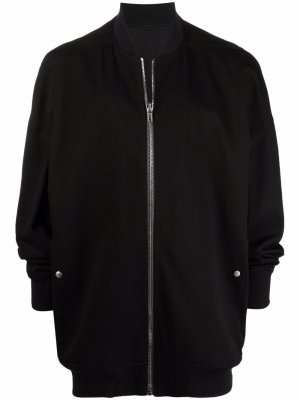 Куртка-бомбер Rick Owens. Цвет: черный