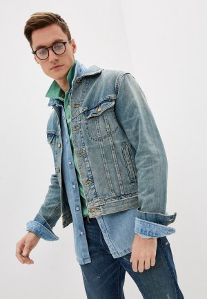 Куртка джинсовая Polo Ralph Lauren. Цвет: голубой