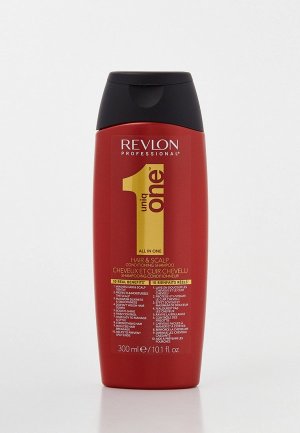 Шампунь Revlon Professional -кондиционер UNIQ ONE для ежедневного ухода conditioning shampoo, 300 мл. Цвет: прозрачный