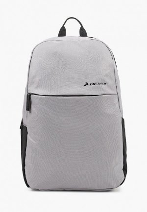 Рюкзак Demix. Цвет: серый