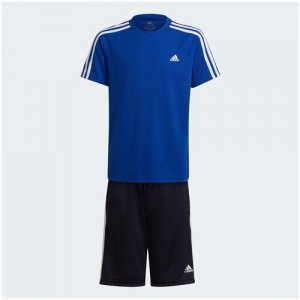 Костюм (футболка + шорты) HE9343//(B3STSET)/team royal blue/152 adidas. Цвет: синий