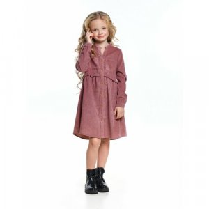 Платье , размер 122, коричневый, розовый Mini Maxi. Цвет: коричневый/розовый