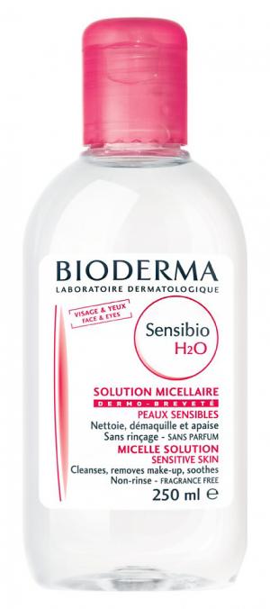 Мицеллярная вода Sensibio H2O - Micelle Solution (Объем 250 мл) Bioderma