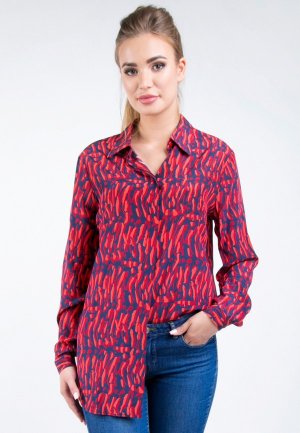 Блуза N by G. lab. Цвет: красный