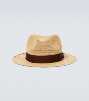 Соломенная шляпа панама , бежевый Borsalino