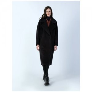 Пальто , размер 46/170, коричневый Lea Vinci. Цвет: коричневый