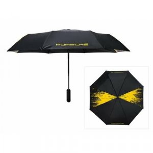 Мини-зонт , черный, желтый Porsche Design