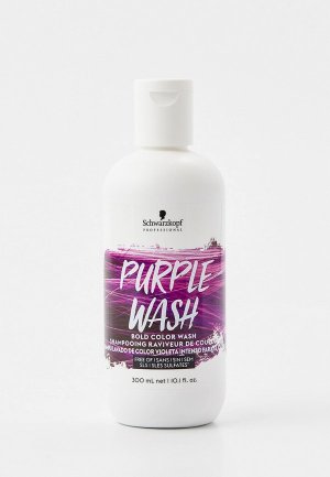 Тоник для волос Schwarzkopf Professional Тонер ColorWash Фиолетовый, 300 мл. Цвет: фиолетовый
