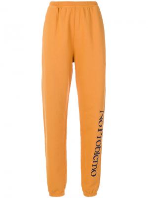 Спортивные брюки No Problemo Aries. Цвет: жёлтый и оранжевый