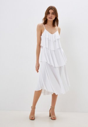 Платье пляжное Emdi. Цвет: белый