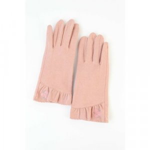 Перчатки , размер 8, розовый Carolon. Цвет: розовый