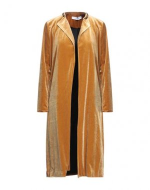 Легкое пальто EMMA & GAIA. Цвет: охра