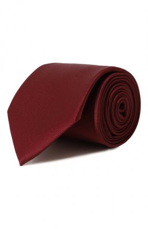 Шелковый галстук Brouback. Цвет: бордовый