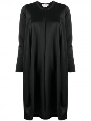 Платье-трапеция с длинными рукавами Comme Des Garçons. Цвет: черный