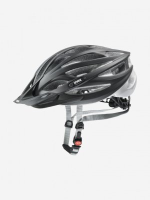 Шлем велосипедный Oversize, Черный Uvex. Цвет: черный
